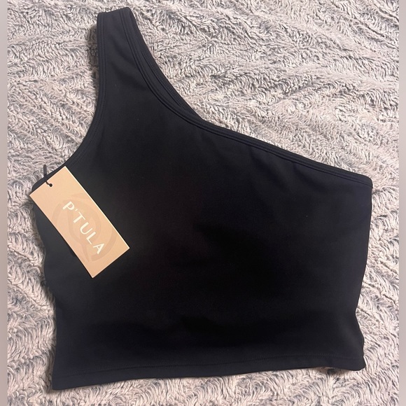 P'tula Tops - One shoulder Crop